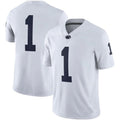 #1 P.State Nittany Lions  Game Player Jersey  White Stitched American College Jerseys