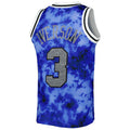 PH.76ers #3 Allen Iverson Mitchell & Ness 1996-97 Galaxy Swingman Jersey Royal Stitched American Basketball Jersey