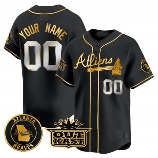 Custom Atlanta Braves Atliens Vapor Premier Limited ¨C All Stitched Baseball Jersey