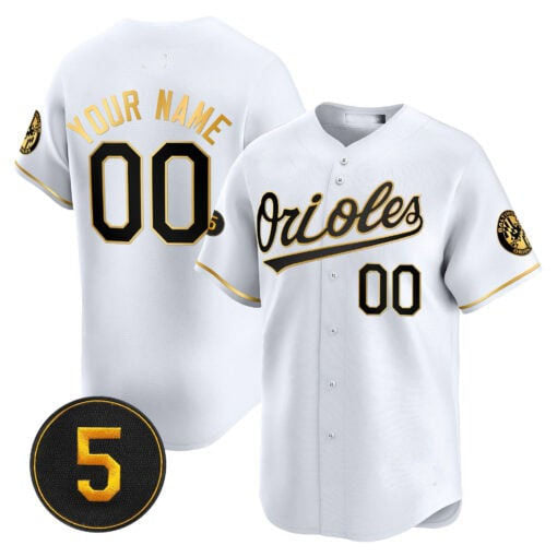 Custom Baltimore Orioles Robinson Patch Vapor Premier Limited ¨C All Stitched Baseball Jersey