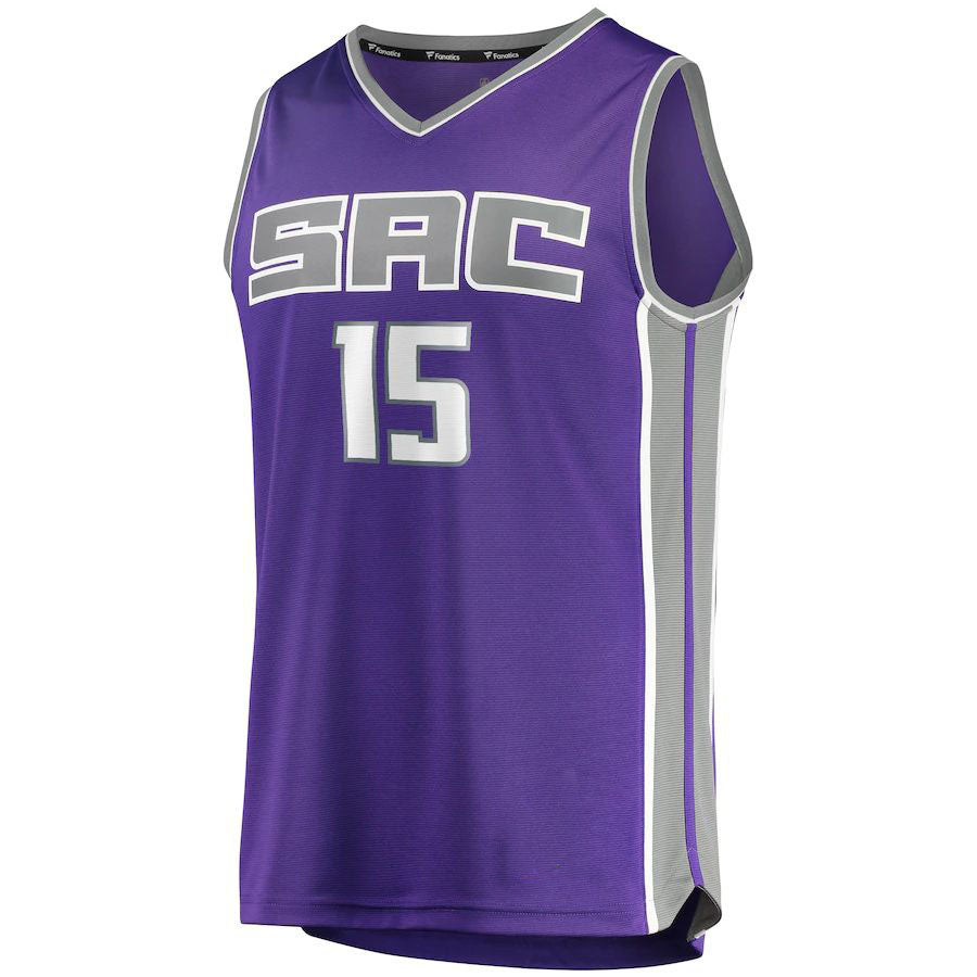 S.Kings #15 Davion Mitchell Supporters Branded 2021  Draft First Round Pick Fast Break Replica Jersey Purple Icon Edition Stitched American Basketball Jersey