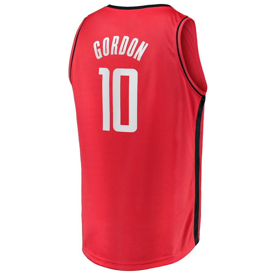 H.Rockets #10 Eric Gordon Supporters Branded Fast Break Player Replica Jersey Icon Edition Red Stitched American Basketball Jersey