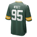 GB.Packers #95 Devonte Wyatt Green 2022 Draft First Round Pick Player Game Jersey Stitched American Football Jerseys