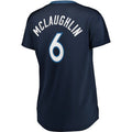 M.Timberwolves #6 Jordan McLaughlin Supporters Branded Women's Fast Break Player Jersey Navy Stitched American Basketball Jersey