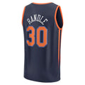 NY.Knicks #30 Julius Randle Supporters Branded  2022-23 Fast Break Player Jersey Navy  Statement Edition Stitched American Basketball Jersey