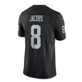 LV. Raiders #8 Josh Jacobs  Black Legend Jersey Stitched American Football Jerseys