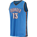 OC.Thunder #13 Ousmane Dieng Supporters Branded 2022 Draft First Round Pick Fast Break Replica Player Jersey Blue Icon Edition Stitched American Basketball Jersey