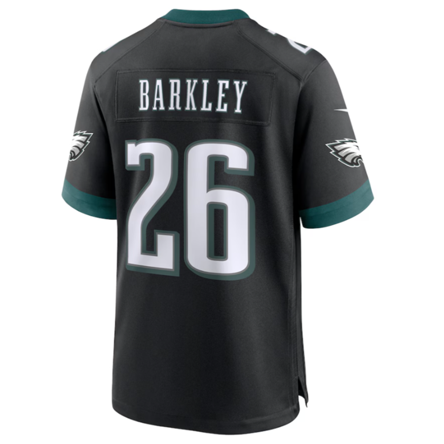 P.Eagles #26 Saquon Barkley Black Vapor F.U.S.E. Limited Jersey