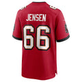 TB.Buccaneers #66 Ryan Jensen Red Game Jersey Stitched American Football Jerseys