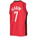 H.Rockets #7 Victor Oladipo 2020-21 Swingman Jersey Icon Edition Red Stitched American Basketball Jersey